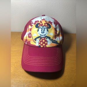 Disney Cruise Line Mini Mouse Adjustable Clasp Cap Hat Size Women NWT